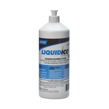 Norton Abrasives LIQUID ICE EXTRA CUT COMPOUND BOTTLE 63642597116